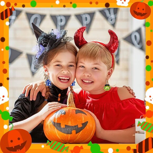 36PCS Mini Resin Halloween Ornaments Hanging Ornaments‎ for Tree Decorations - Picture 5 of 7